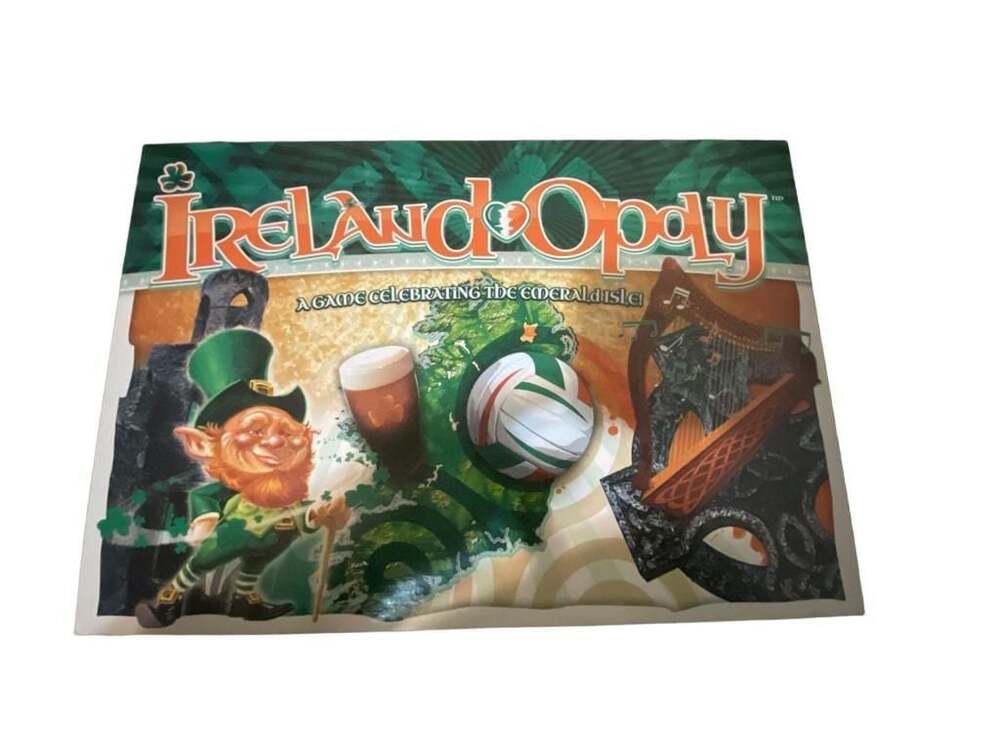 Ireland-Opoly Board Game A Game Celebrating the Emerald Isle Late for the Sky